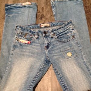 LEI JEANS* NICE FADE*SOFT*LITTLE EMBELLISHED*3 jr